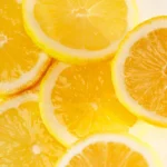 Close-up of lemon slices
