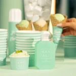 Yum Pistachio Gelato | 33 bottles with gelato cups