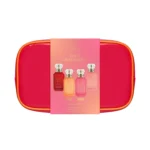 Eden Obsessions red pouch with the pink card showing the four miniatures